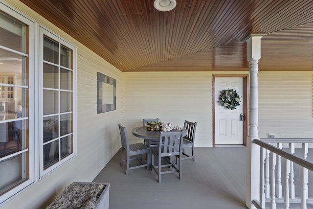 2804 W Johannsen Rd, Spokane, WA 99208 - covered porch with outdoor dining space