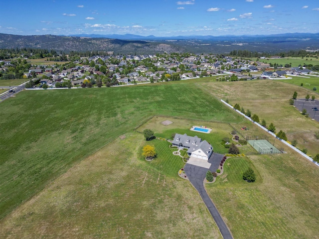 2804 W Johannsen Rd, Spokane, WA 99208 - drone / aerial view of a mountainous background