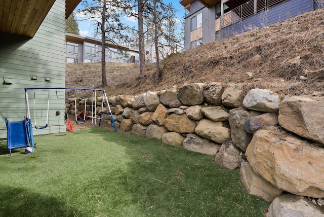 2435 W Riverside Ave, Spokane, WA 99201 - view of grassy yard featuring a playground