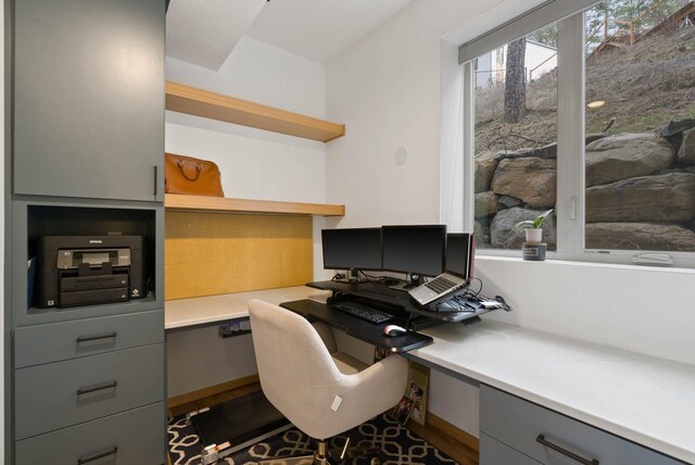 2435 W Riverside Ave, Spokane, WA 99201 - office with built in study area