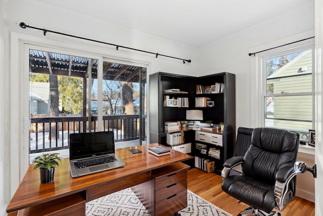 107 E 29th Ave, Spokane, WA 99203 - office space featuring crown molding and wood finished floors