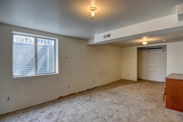 2804 E Marshall Ave, Spokane, WA 99207 - unfurnished bedroom with carpet floors and a closet