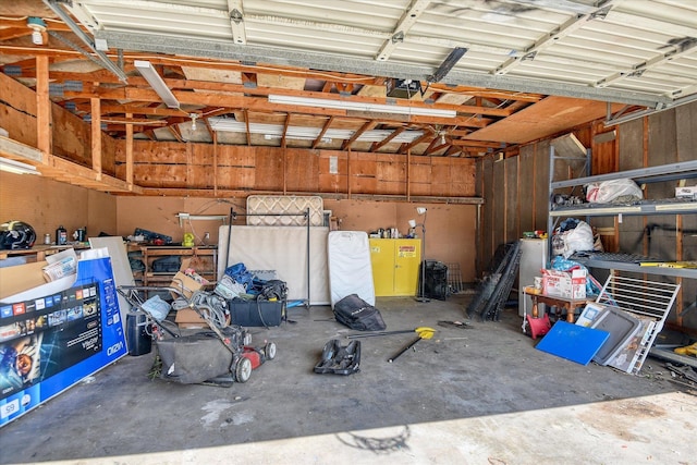 2804 E Marshall Ave, Spokane, WA 99207 - garage with a garage door opener