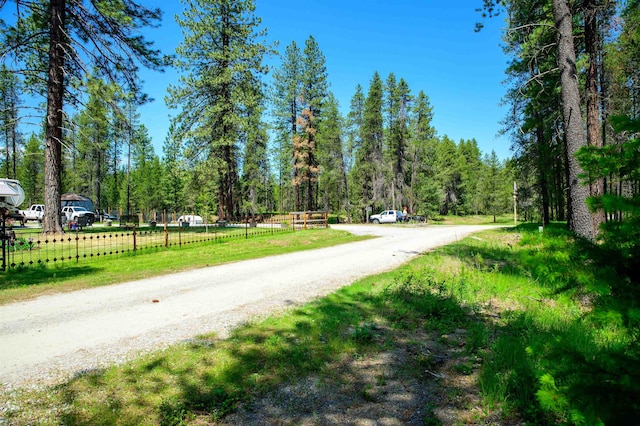 191 Amherst Ln, Newport, WA 99156 - view of street with a wooded view