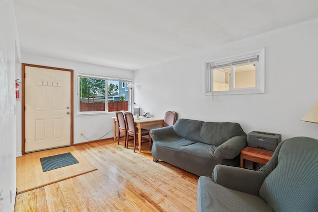 45 E Euclid Ave, Spokane, WA 99207 - living area featuring wood finished floors