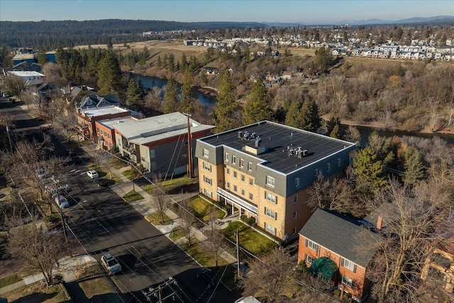 1828 W Riverside Ave Unit 301, Spokane, WA 99201 - aerial view of a large body of water and a forest