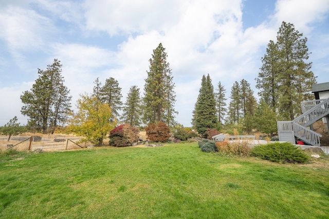 21407 W Baker Rd, Cheney, WA 99004 - view of yard with stairs