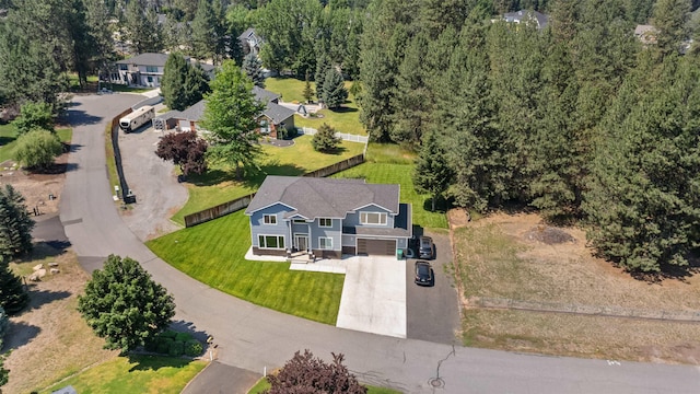 11625 N Alberta Ln, Spokane, WA 99218 - aerial view of property and surrounding area