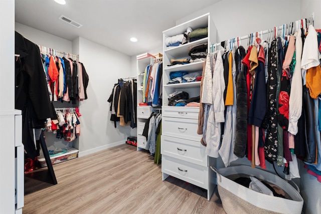 11625 N Alberta Ln, Spokane, WA 99218 - walk in closet featuring light wood-style floors