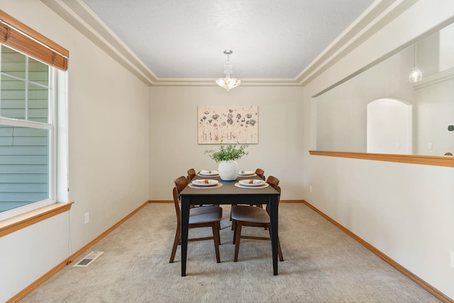 711 W Bolan Ave, Spokane, WA 99224 - carpeted dining space with baseboards