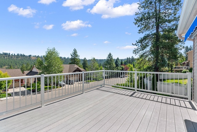 711 W Bolan Ave, Spokane, WA 99224 - view of wooden deck