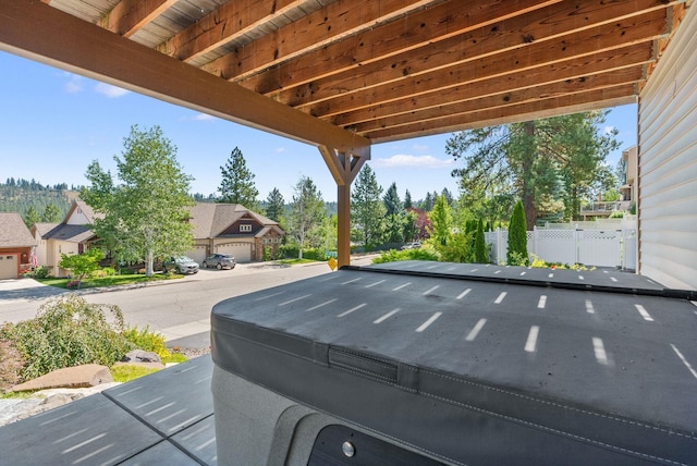 711 W Bolan Ave, Spokane, WA 99224 - view of patio featuring a residential view