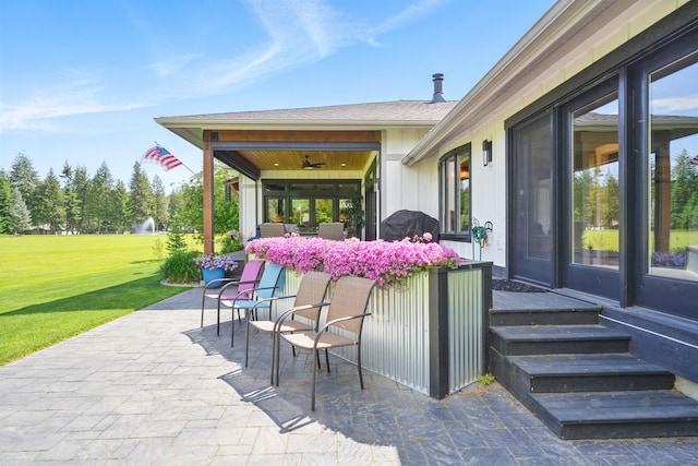 5159 W Village Blvd, Rathdrum, ID 83858 - view of patio featuring grilling area
