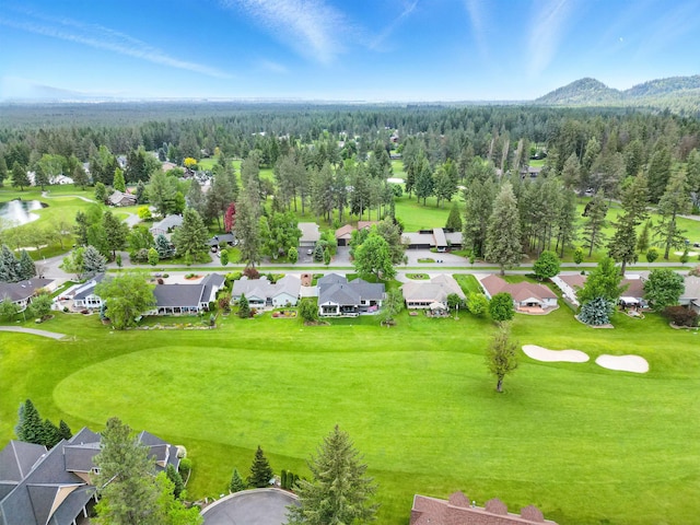 5159 W Village Blvd, Rathdrum, ID 83858 - aerial perspective of suburban area featuring a forest and a local golf course