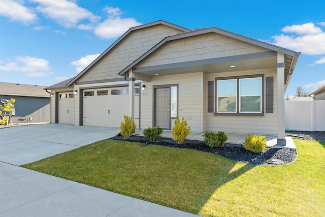 1101 S Pillar Rock Dr, Spokane, WA 99224 - view of front of house featuring an attached garage and driveway