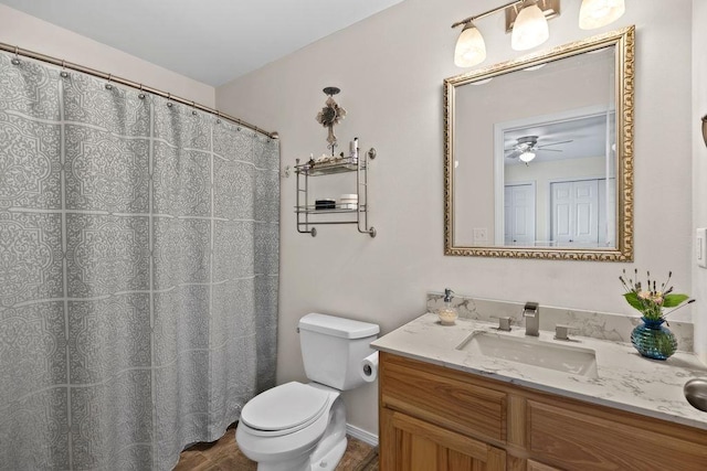 8910 N Oak St, Spokane, WA 99208 - full bathroom with vanity and a ceiling fan