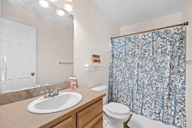 8910 N Oak St, Spokane, WA 99208 - bathroom featuring vanity and a shower with curtain