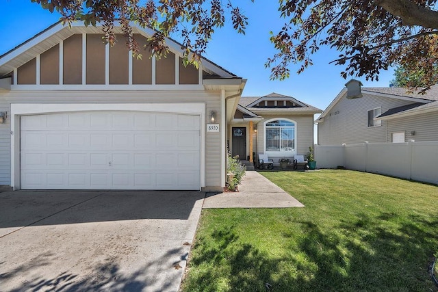 8910 N Oak St, Spokane, WA 99208 - view of front of house with concrete driveway