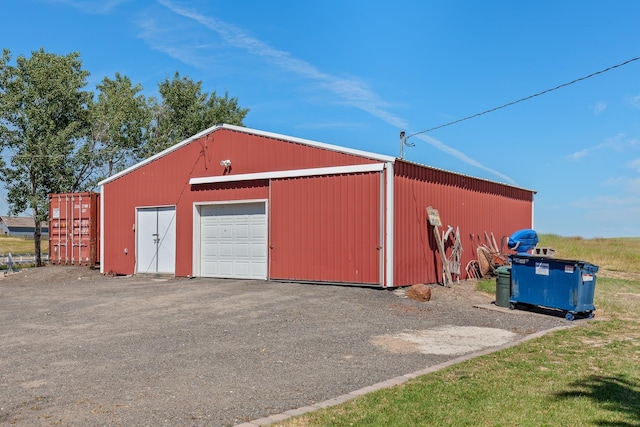 28752 Tramm Rd, Reardan, WA 99029 - view of detached garage