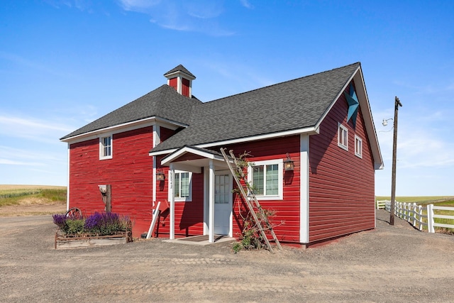 28752 Tramm Rd, Reardan, WA 99029 - view of front of house with a shingled roof