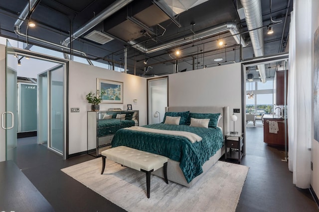 2230 W Riverside Ave # 302, Spokane, WA 99201 - bedroom with a high ceiling