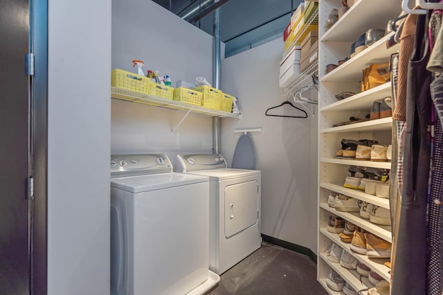 2230 W Riverside Ave # 302, Spokane, WA 99201 - washroom with separate washer and dryer