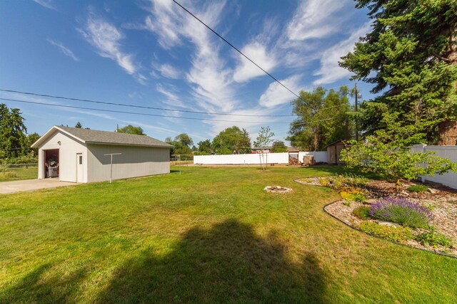 1018 N Fox Rd, Spokane Valley, WA 99206 - view of yard with an outbuilding