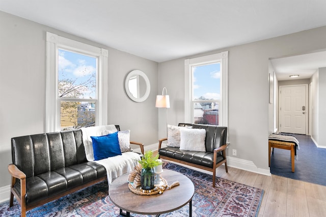 1023 W Maxwell Ave, Spokane, WA 99201 - living room with wood finished floors and baseboards