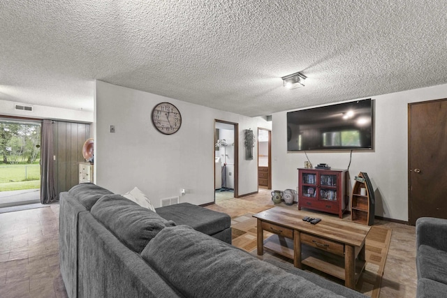 15906 N Forker Rd, Spokane, WA 99217 - living room with a textured ceiling