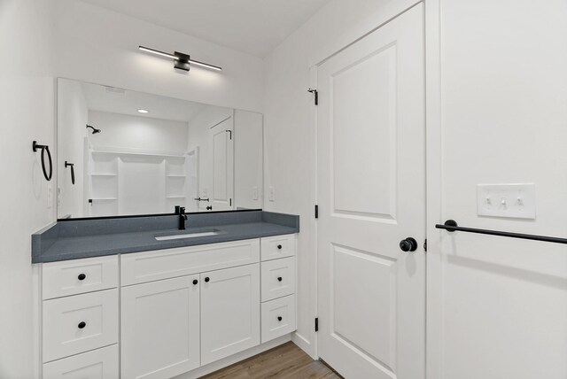 2321 E 7th Avenue 2323E 7Th Ave, Spokane, WA 99202 - full bath with vanity and wood finished floors