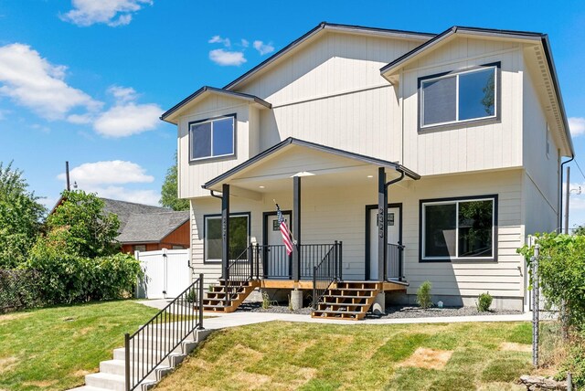 2321 E 7th Avenue 2323E 7Th Ave, Spokane, WA 99202 - view of front facade featuring a porch and stairs