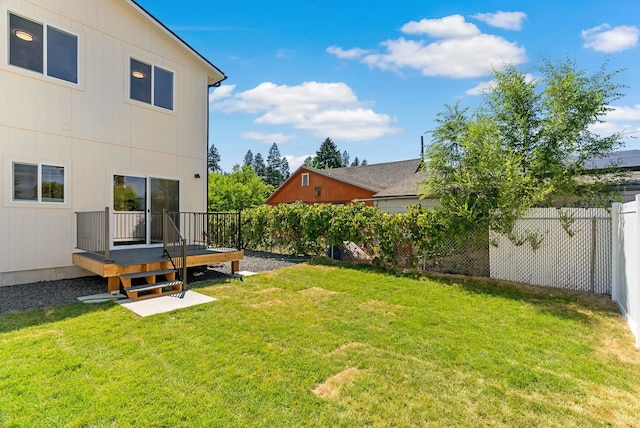 2321 E 7th Avenue 2323E 7Th Ave, Spokane, WA 99202 - fenced backyard featuring a deck