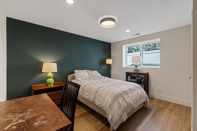 4108 S Greystone Ln, Spokane, WA 99223 - bedroom with wood finished floors and recessed lighting