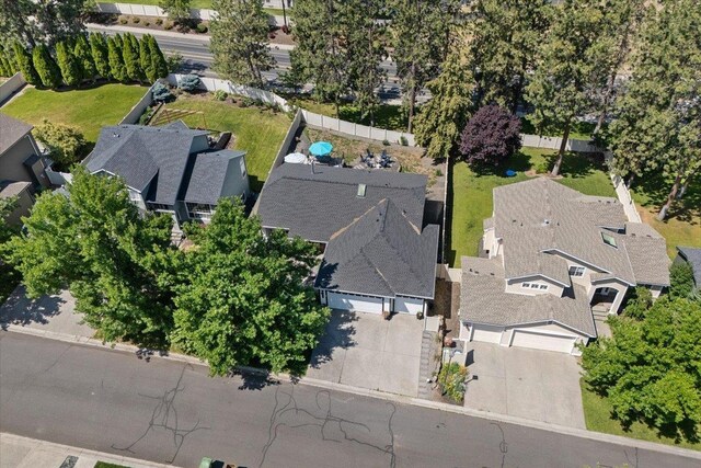 4108 S Greystone Ln, Spokane, WA 99223 - aerial view of property's location with nearby suburban area