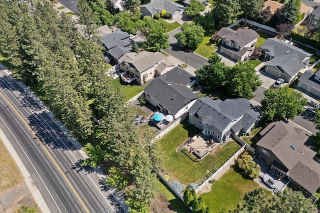 4108 S Greystone Ln, Spokane, WA 99223 - aerial overview of property's location featuring nearby suburban area