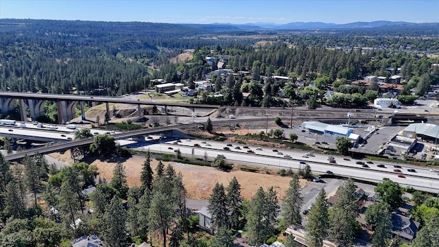 2001 W 7th Ave, Spokane, WA 99204 - aerial view of property and surrounding area featuring a notable bridge and a mountain backdrop