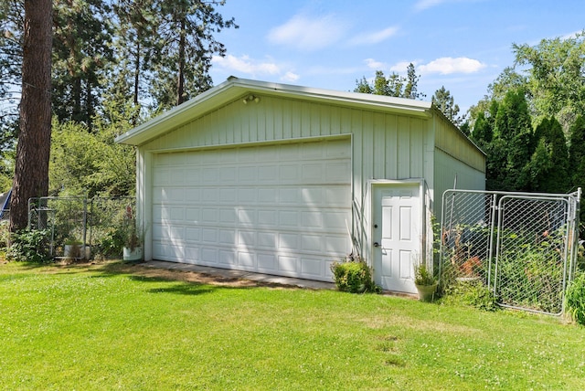 3827 E Funk Ave, Spokane, WA 99223 - view of detached garage