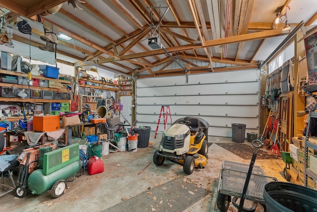 3827 E Funk Ave, Spokane, WA 99223 - garage with a garage door opener