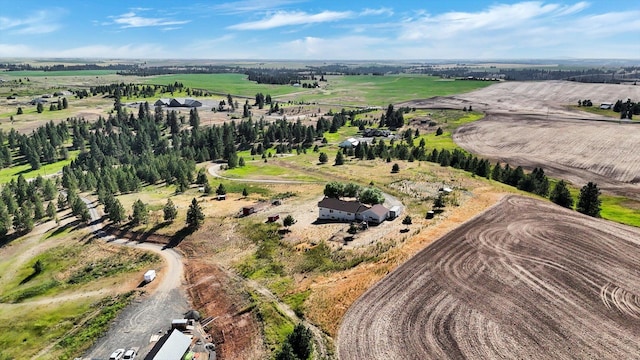 36127 N Hart Rd, Davenport, WA 99122 - aerial view of property's location featuring rural landscape