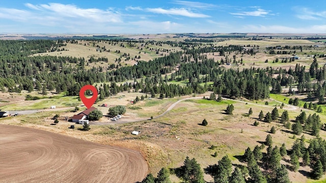 36127 N Hart Rd, Davenport, WA 99122 - aerial overview of property's location