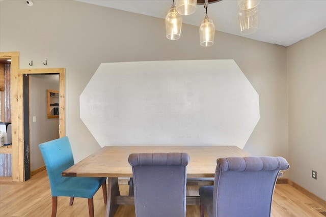 36127 N Hart Rd, Davenport, WA 99122 - dining area with wood finished floors and baseboards