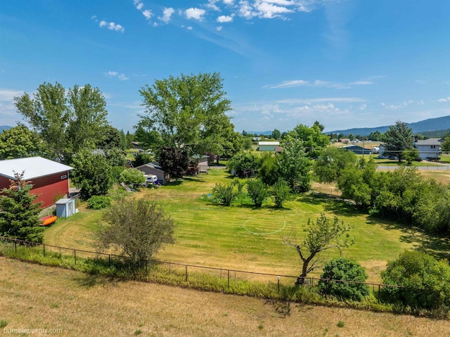 4511 N Stevenson Rd, Otis Orchards, WA 99027 - view of yard with a mountain view
