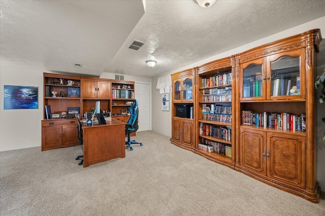 6310 W Sundance Dr, Spokane, WA 99208 - office featuring light carpet and a textured ceiling