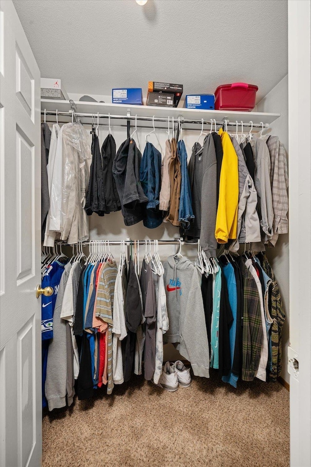6310 W Sundance Dr, Spokane, WA 99208 - spacious closet featuring carpet