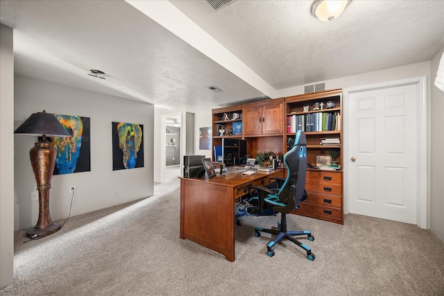 6310 W Sundance Dr, Spokane, WA 99208 - office featuring light carpet and a textured ceiling