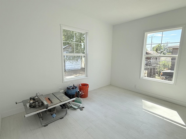 3012 E Wellesley Ave, Spokane, WA 99217 - empty room featuring healthy amount of natural light and wood finished floors