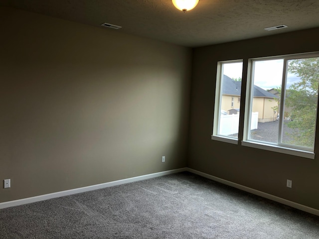 8516 N Summerhill Ln, Spokane, WA 99208 - spare room featuring carpet floors and a textured ceiling