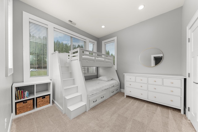 16215 W Coulee Hite Rd, Spokane, WA 99224 - bedroom with light colored carpet and recessed lighting