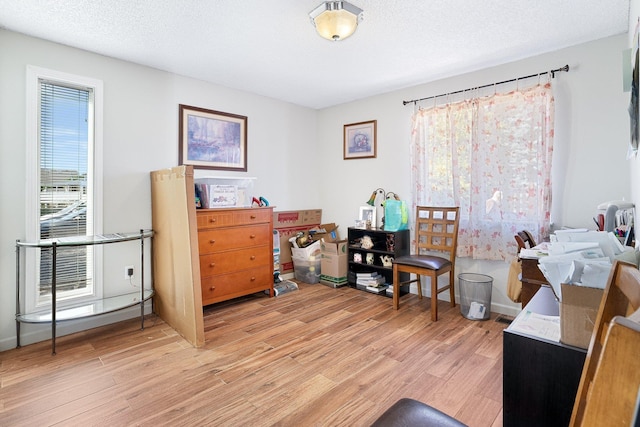 3425 E Upriver Dr, Spokane, WA 99217 - office space with light wood-style floors and a textured ceiling
