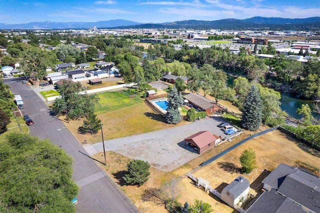 3425 E Upriver Dr, Spokane, WA 99217 - bird's eye view of a mountain backdrop